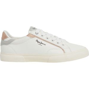 Pepe Jeans Kenton Mix Sneakers Beige EU 38 Vrouw