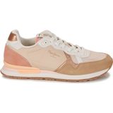 Pepe jeans  BRIT MIX W  Sneakers  dames Beige