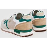 Pepe Jeans - PMS40004 Brit Retro - Leren Sportschoenen - Beige - Casual