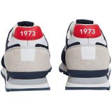 Pepe Jeans - PMS40007 Brit Road - Leren Sneakers - Marineblauw - Leer - Casual