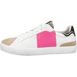 Pepe Jeans - Lane Elle Sneakers - Roze - Buitenkant: Action Leather, Cow Suede