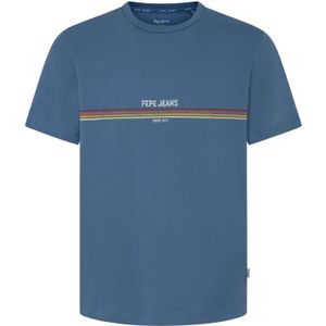 Pepe Jeans - PM509427 - T-shirt - Wit - Korte Mouwen - Biologisch Katoen - Duurzaam