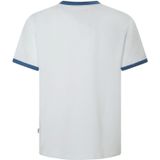 Pepe Jeans - PM509437 T-shirt - Wit - Biologisch Katoen - Korte Mouwen