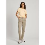 PEPEJEANS - Lichtgewicht T-shirt - Geel - 100% Duurzaam Katoen