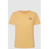 PEPEJEANS - Lichtgewicht T-shirt - Geel - 100% Duurzaam Katoen