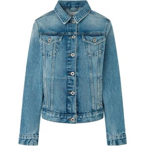 Jeansjacket PEPE JEANS. Denim materiaal. Maten XS. Blauw kleur