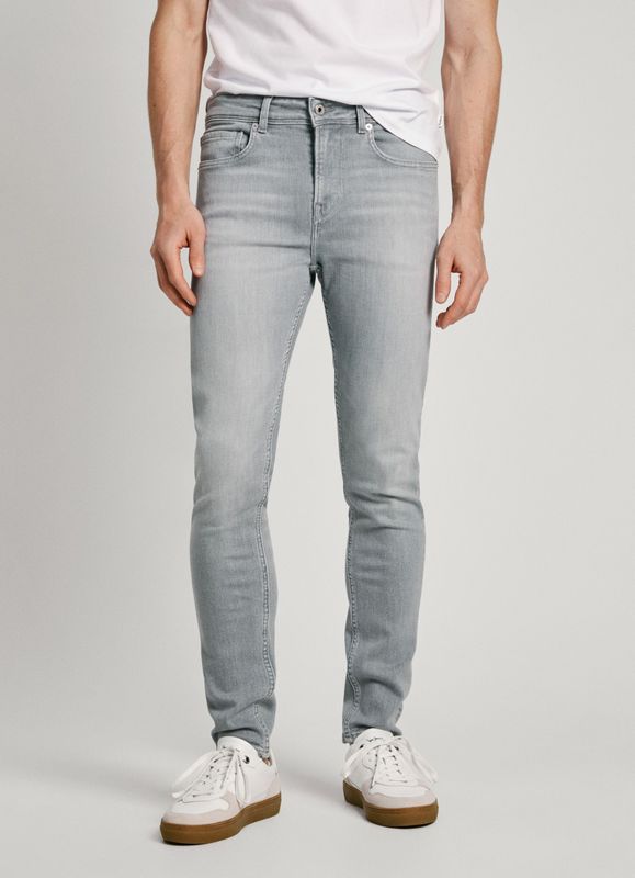 Pepe Jeans Heren Skinny Jeans Pm207387, Jeans, Blauw, 28W/34L, Blauw (Denim-uh5), 28W / 34L