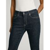 Jeans - Effen - Denim - Slimfit - Mid Waist - Lange Pasvorm