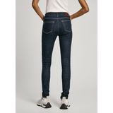 Jeans - Effen - Denim - Slimfit - Mid Waist - Lange Pasvorm