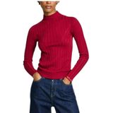 Pepe Jeans - Elegant Turtleneck Jersey - Rood - Dames