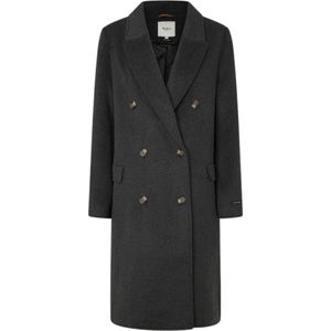 Pepe Jeans - Beth - Tussenjas - Grijs - Wol - Dames
