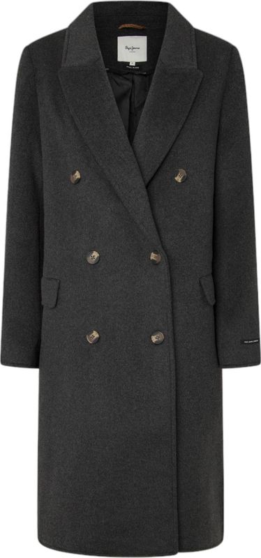 Pepe Jeans - Beth - Tussenjas - Grijs - Wol - Dames