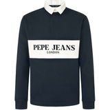 PJL - Polo - Korte Mouwen - Zwart - 92% Katoen, 7% Pes, 1% Elastaan