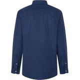 Pepe Jeans - PM308715 - Overhemd - Marineblauw - Katoen - Lange Mouwen - Dobby Katoen