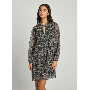 Pepe Jeans Robe Pomme Femme, Noir (Black), XS