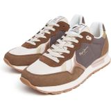 Pepe Jeans - Brit Mixt Sneakers - Sh/Running - Low - Polyester/Kow Suede