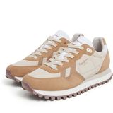 Pepe Jeans London Brit-On Sneakers - Zwart - Polyester - Suède