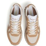 Pepe Jeans London Brit-On Sneakers - Zwart - Polyester - Suède