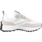 Sneakers - Lucky Top - Suède - Leer - Profielzolen - Ronde Neus