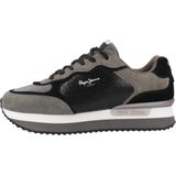 Sneakers - Rusper Stars - Kleur: Color-Blocking - Materiaal: Leer/Iimitatieleer/Textiel/Suède