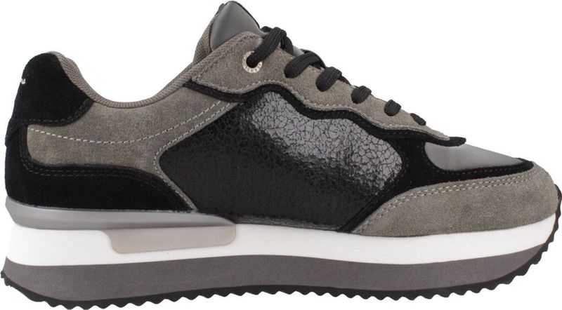 Sneakers - Rusper Stars - Kleur: Color-Blocking - Materiaal: Leer/Iimitatieleer/Textiel/Suède