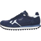 Pepe Jeans London Brit-On Print - Hardloopschoenen - Multikleur - Suède