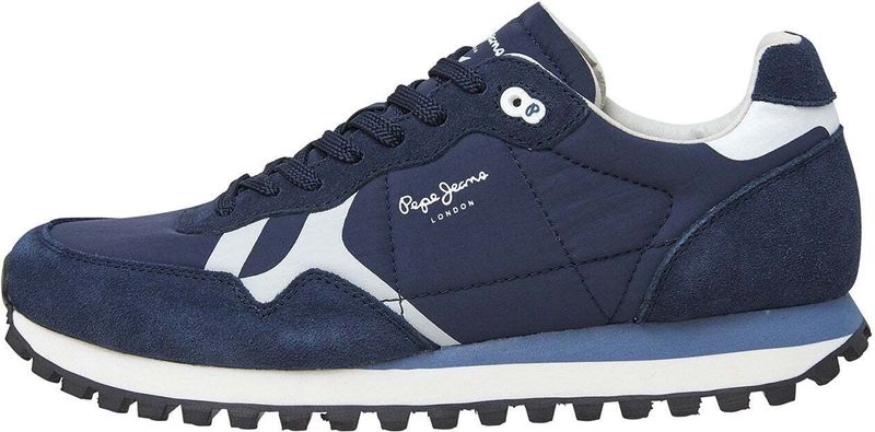 Pepe Jeans London Brit-On Print - Hardloopschoenen - Multikleur - Suède