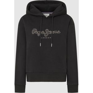 PJL - L ND Sw LS Sweats - Sweatshirt - Zwart - 50% Katoen 50% Polyester