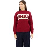 Pepe Jeans - Gebreide Trui - Marineblauw - Polyester - Casual Stijl