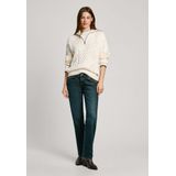 Pepe Jeans - Hada - Trui - Wit - Polo Jersey - Dames