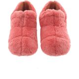 Verbenas - Yeti Nairobi - Pantoffel - Coral - Faux Fur