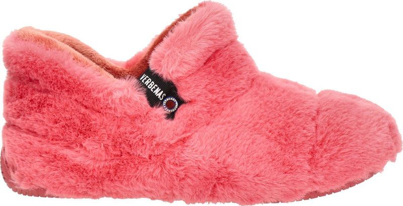 Verbenas - Yeti Nairobi - Pantoffel - Coral - Faux Fur