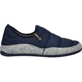 Verbenas - Ernest - Pantoffels - Zwart - Nylon en Vilstof - Velboa Voering