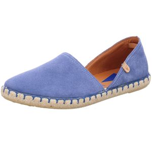 Carmen - Espadrilles - Effen - Suède - Platte Hak