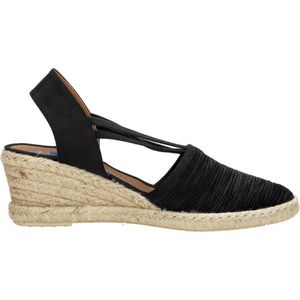 Verbenas - Maika - Sandalen - Zwart - Touwzool