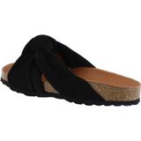 Verbenas - Rainbow - Slippers - Zwart - Leer