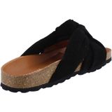 Verbenas - Rainbow - Slippers - Zwart - Leer