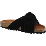 Verbenas - Rainbow - Slippers - Zwart - Leer