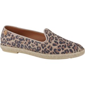 Verbenas - Kasie Leopardo - Instappers - Beige - Suède