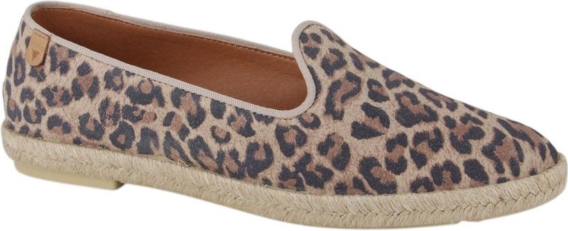 Verbenas - Kasie Leopardo - Instappers - Beige - Suède