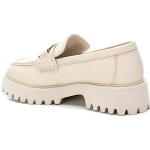 Carmelavoor vrouwen. 16087902-HIELO Leren mocassins 160879 ijs (40), Leer, Wit, 1 tot 3 cm, Geen, Casual, Klassiek