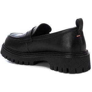 REFRESH 171381, mocassins voor dames, zwart, 38 EU, Zwart, 38 EU