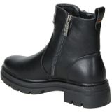 Refresh - 17100203-TAUPE - Enkellaarsjes - Bruin - Plat - Ritssluiting