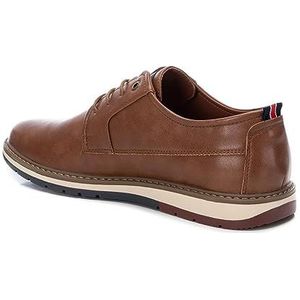 XTI - Herenschoen met trekkoord, kleur: bruin, maat: 41, Kameel, 43 EU