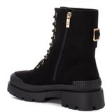 Xti - 14202503-BEIGE - Enkellaarsjes - Bruin - 3 tot 5 cm - Veters en Ritssluiting