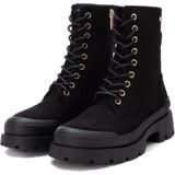 Xti - 14202503-BEIGE - Enkellaarsjes - Bruin - 3 tot 5 cm - Veters en Ritssluiting