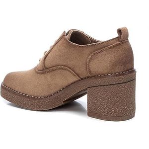 Refresh 170993, veterschoenen voor dames, Taupe, 39 EU