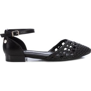 XTI 142366, platte sandalen voor dames, Zwart, 40 EU
