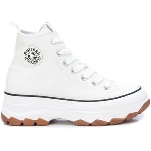Refresh 171919 Sneakers met knopen voor dames, wit, maat 37, Wit, 37 EU