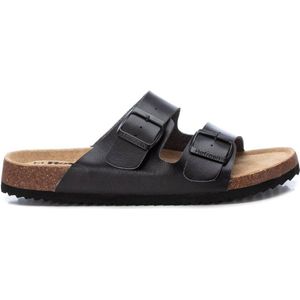 REFRESH 171963, platte sandalen voor heren, Zwart, 45 EU